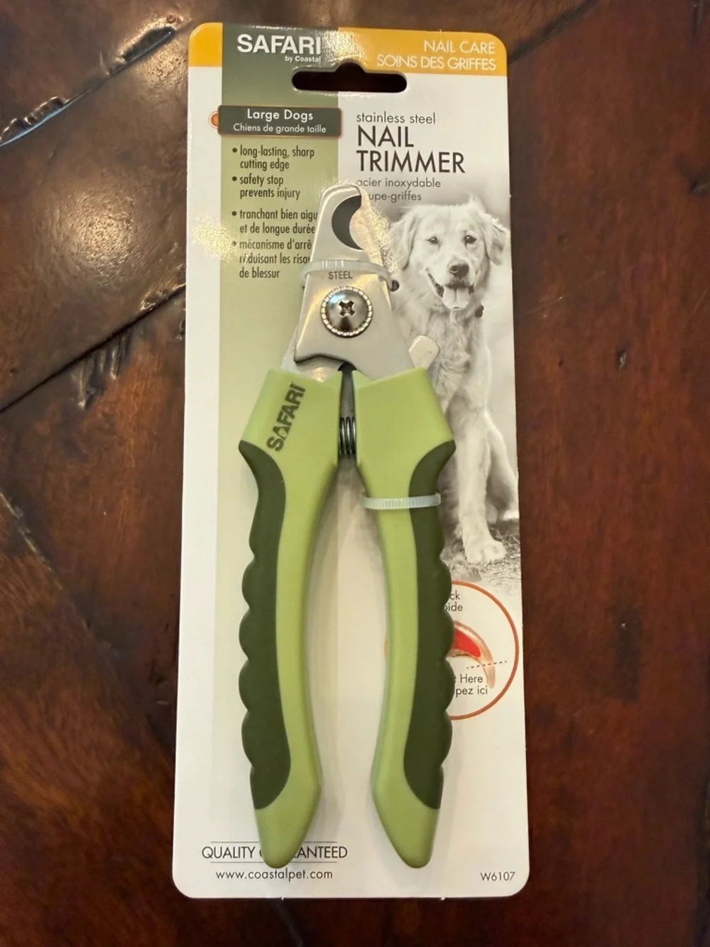 Safari Professional Stainless Steel Dog Nail Trimmer